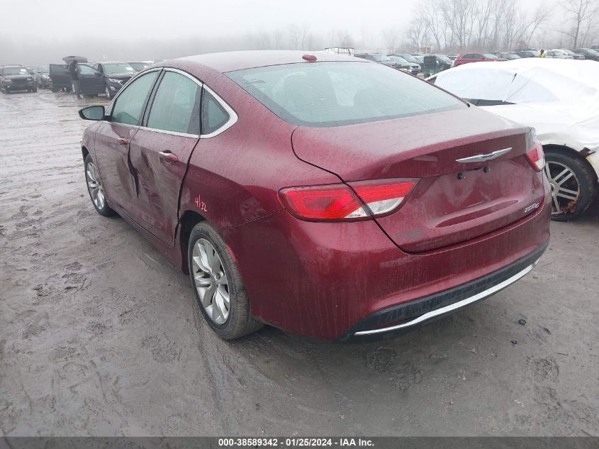 2015 CHRYSLER 200 C - 1C3CCCCB0FN548566