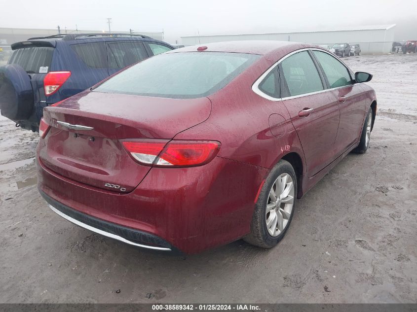 2015 CHRYSLER 200 C - 1C3CCCCB0FN548566