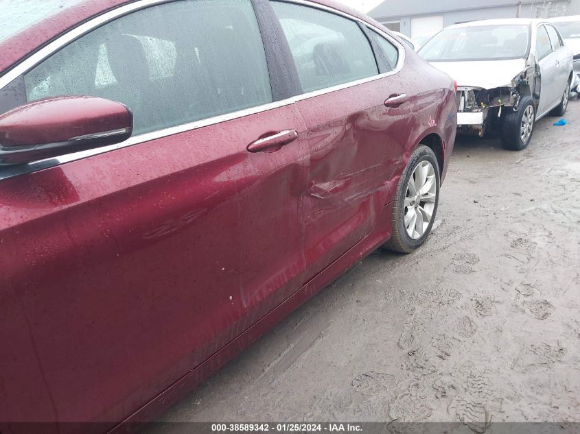 2015 CHRYSLER 200 C - 1C3CCCCB0FN548566