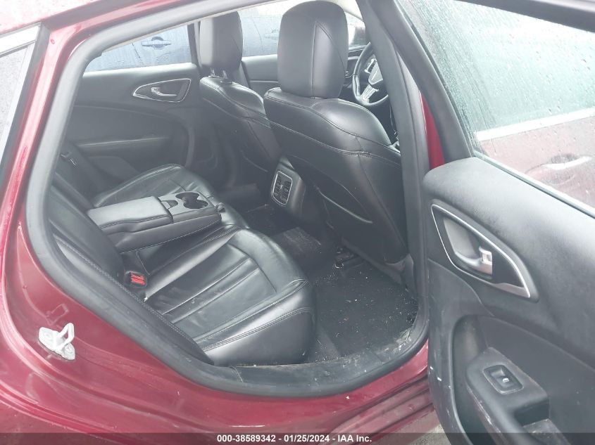 2015 CHRYSLER 200 C - 1C3CCCCB0FN548566