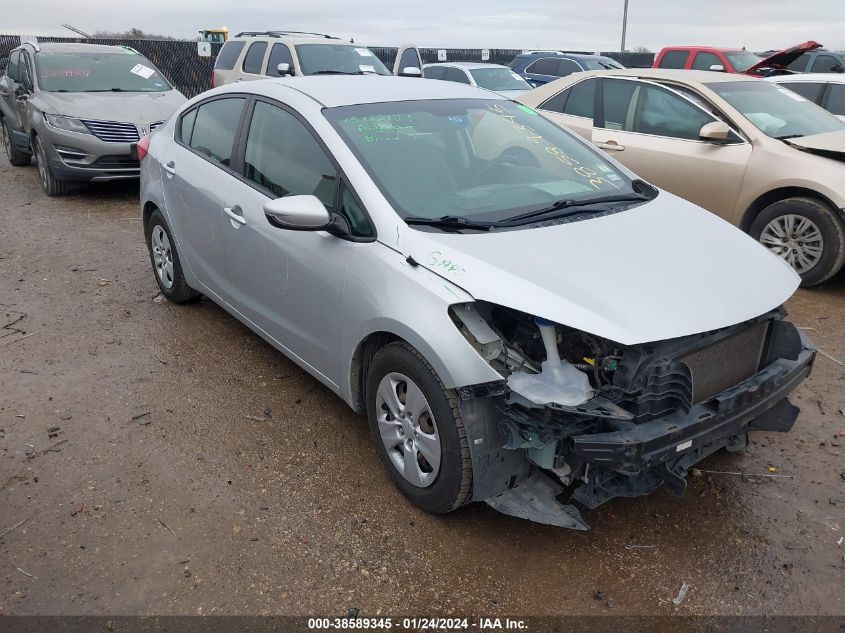 2016 KIA FORTE LX - KNAFK4A6XG5516472