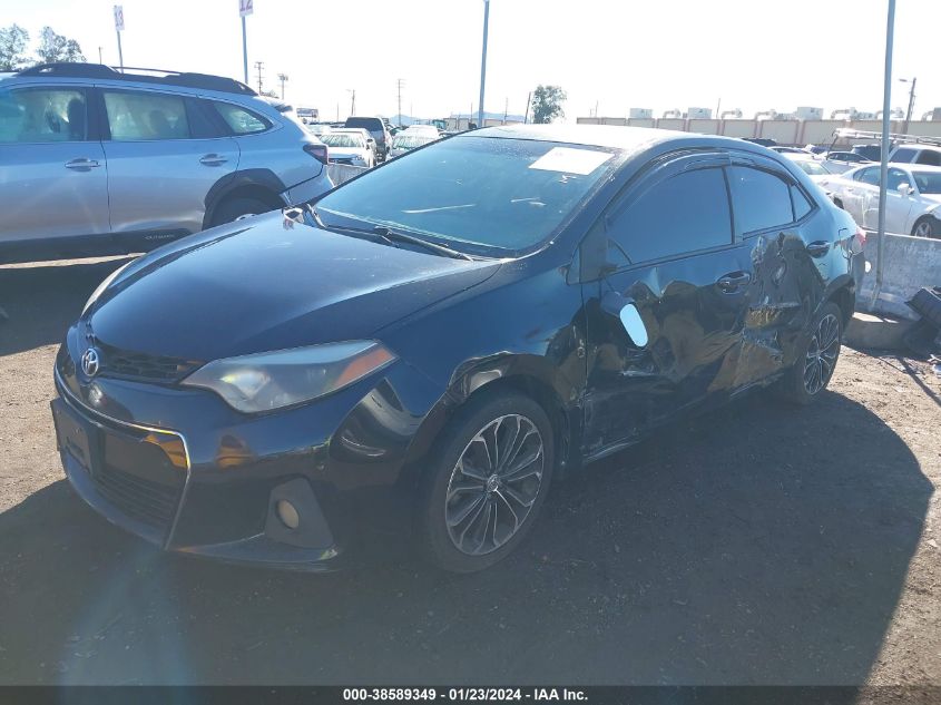 2014 TOYOTA COROLLA S PLUS - 5YFBURHE8EP113032