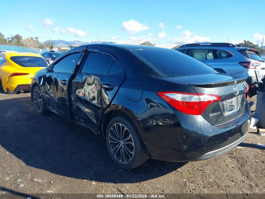 2014 TOYOTA COROLLA S PLUS - 5YFBURHE8EP113032