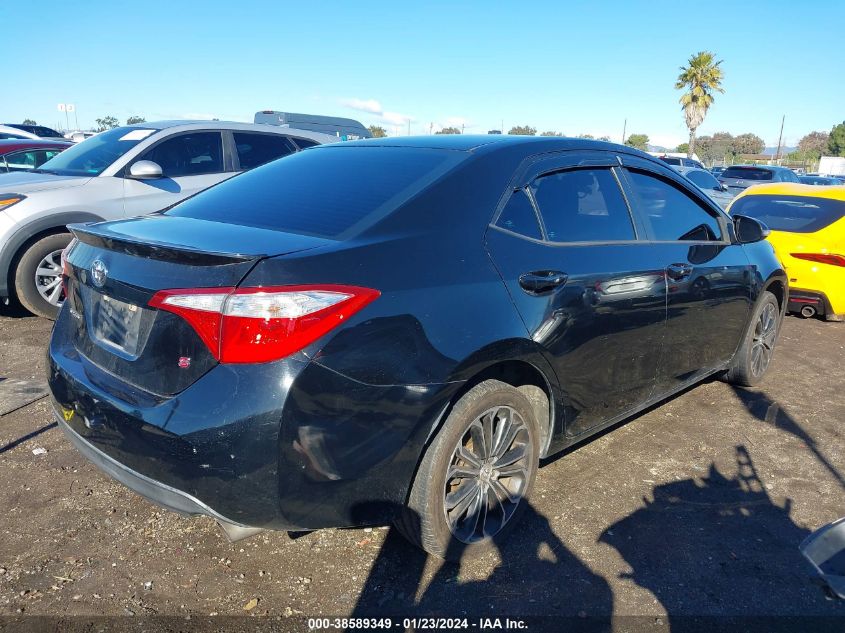 2014 TOYOTA COROLLA S PLUS - 5YFBURHE8EP113032