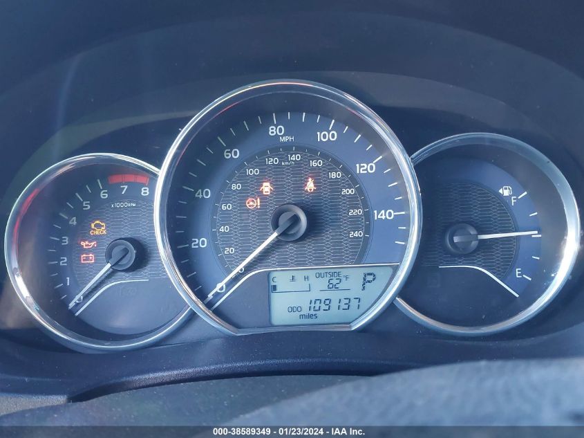 2014 TOYOTA COROLLA S PLUS - 5YFBURHE8EP113032