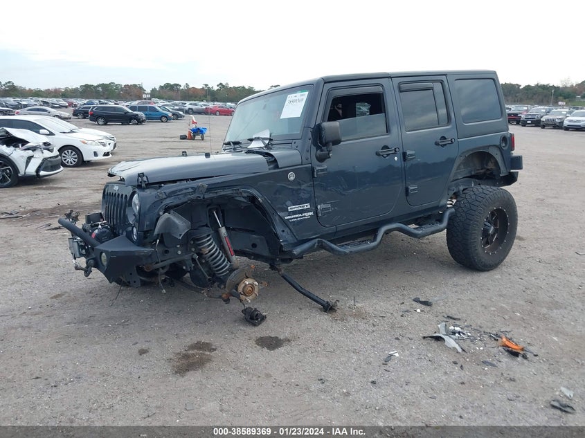 VIN 1C4BJWDG6JL883358 2018 JEEP WRANGLER JK UNLIMITED SPORT S 4X4