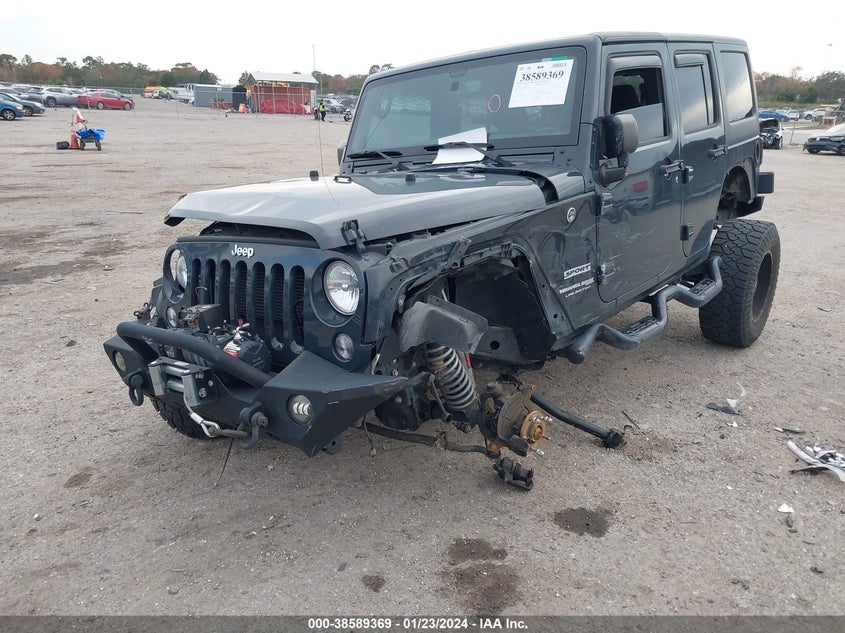 VIN 1C4BJWDG6JL883358 2018 JEEP WRANGLER JK UNLIMITED SPORT S 4X4