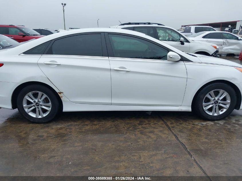 2014 HYUNDAI SONATA GLS - 5NPEB4AC0EH855811