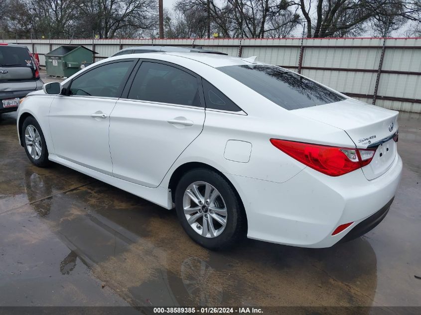 2014 HYUNDAI SONATA GLS - 5NPEB4AC0EH855811