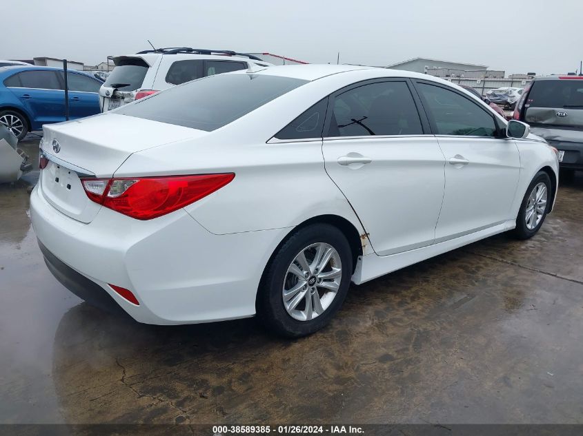 2014 HYUNDAI SONATA GLS - 5NPEB4AC0EH855811