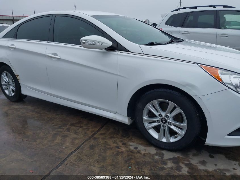 2014 HYUNDAI SONATA GLS - 5NPEB4AC0EH855811