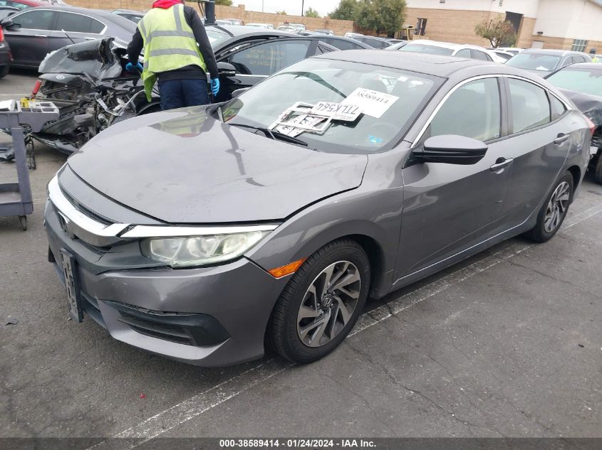 2016 HONDA CIVIC EX - 2HGFC2F70GH555149