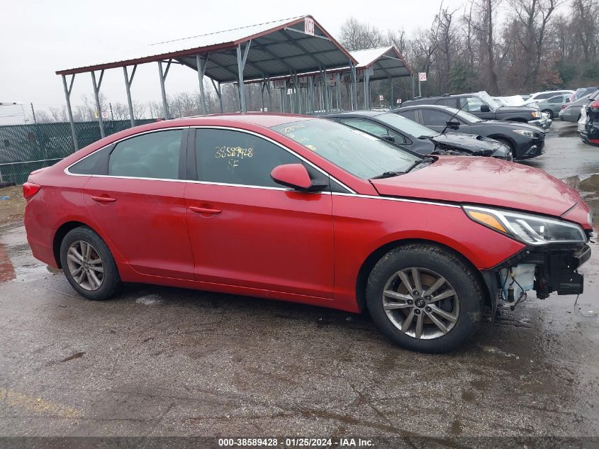 2017 HYUNDAI SONATA SE - 5NPE24AF2HH524453