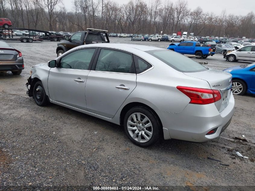 2019 NISSAN SENTRA S - 3N1AB7AP3KY453883