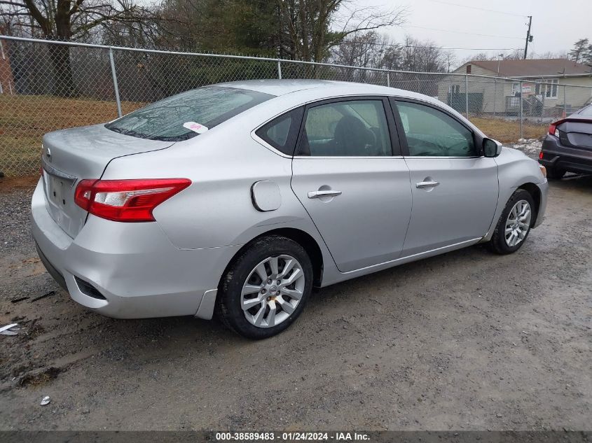 2019 NISSAN SENTRA S - 3N1AB7AP3KY453883