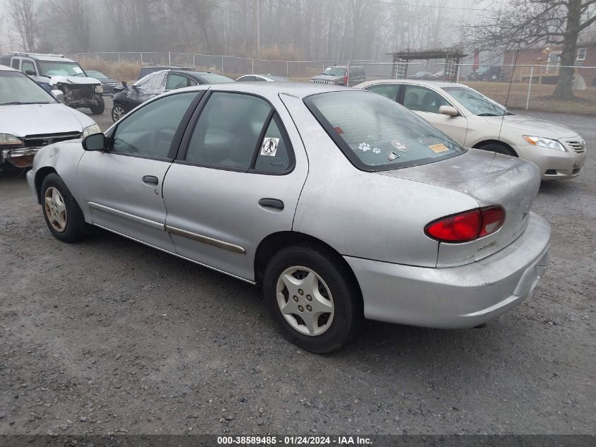 1G1JC524X17352335 | 2001 CHEVROLET CAVALIER