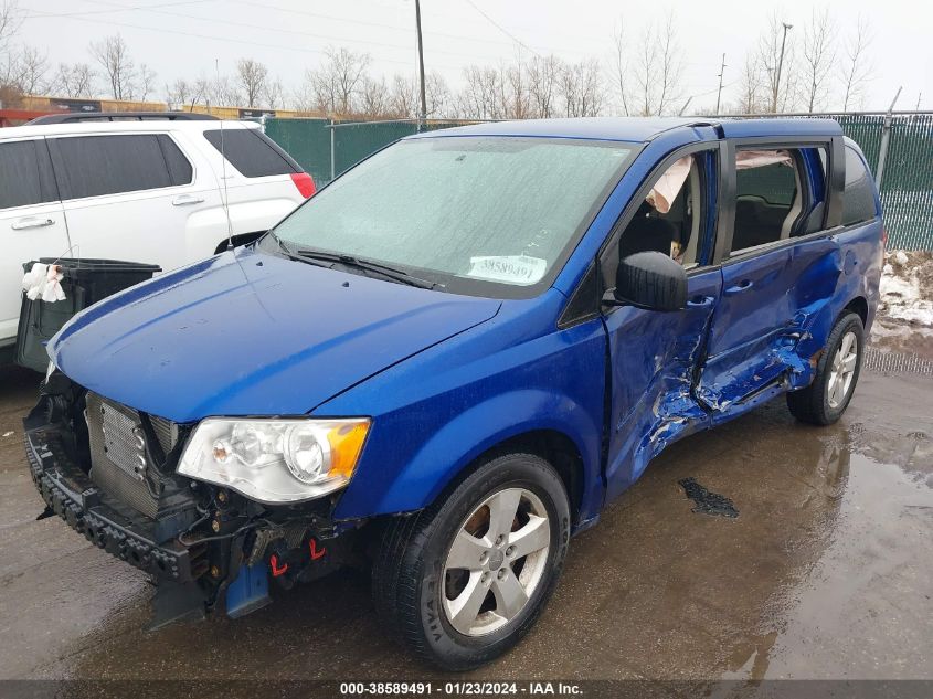 2013 DODGE GRAND CARAVAN SE - 2C4RDGBG4DR700386
