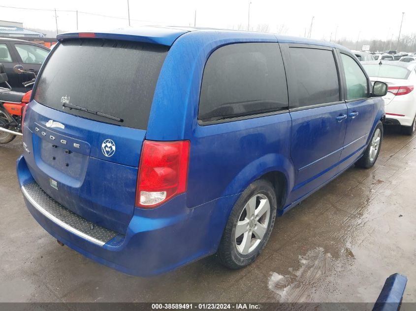 2013 DODGE GRAND CARAVAN SE - 2C4RDGBG4DR700386