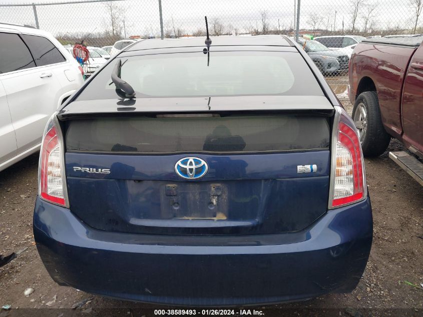 2015 TOYOTA PRIUS - JTDKN3DU6F0427345