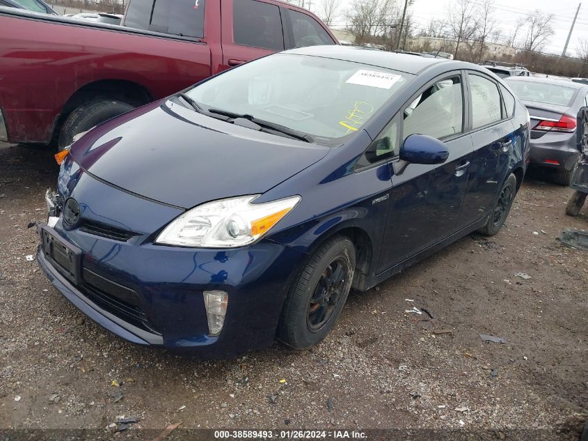 2015 TOYOTA PRIUS - JTDKN3DU6F0427345