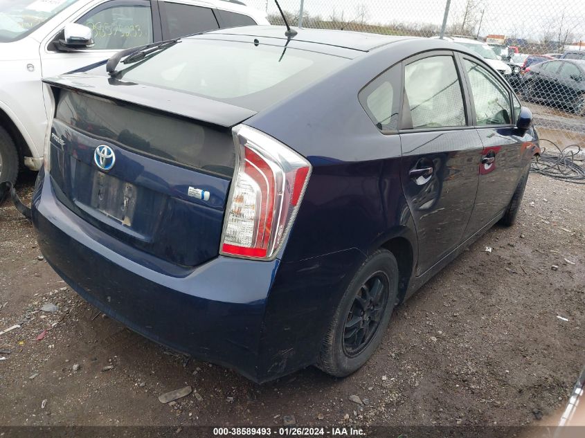 2015 TOYOTA PRIUS - JTDKN3DU6F0427345