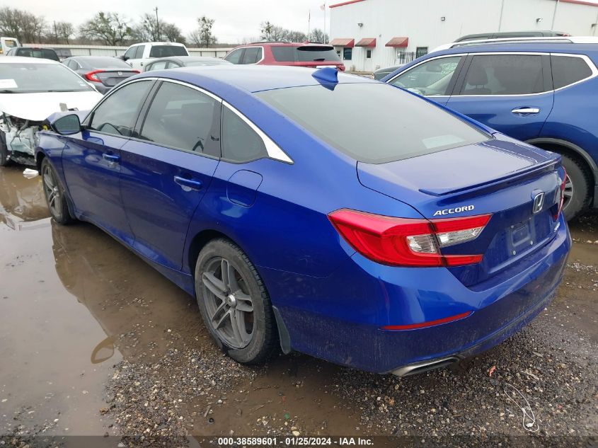 2018 HONDA ACCORD SPORT - 1HGCV1F32JA153224