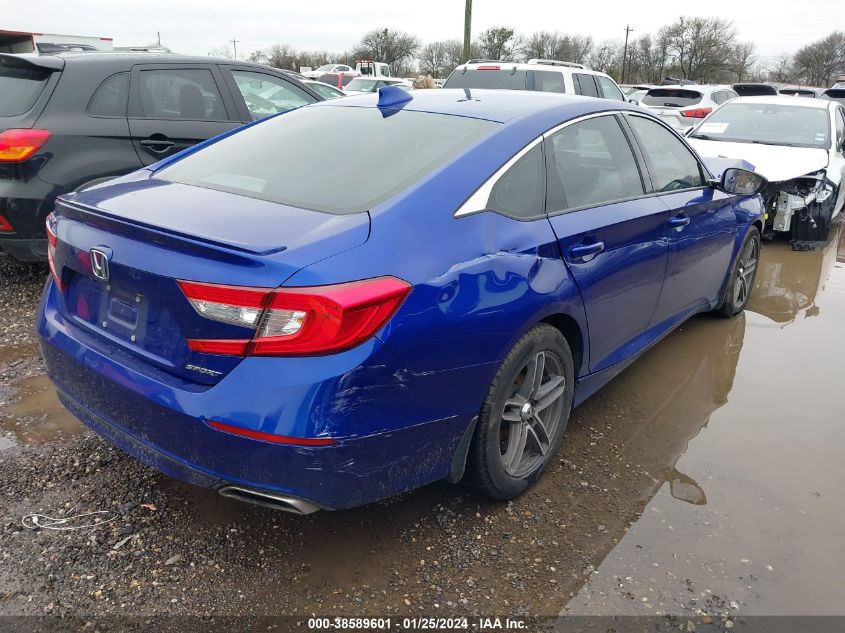 2018 HONDA ACCORD SPORT - 1HGCV1F32JA153224