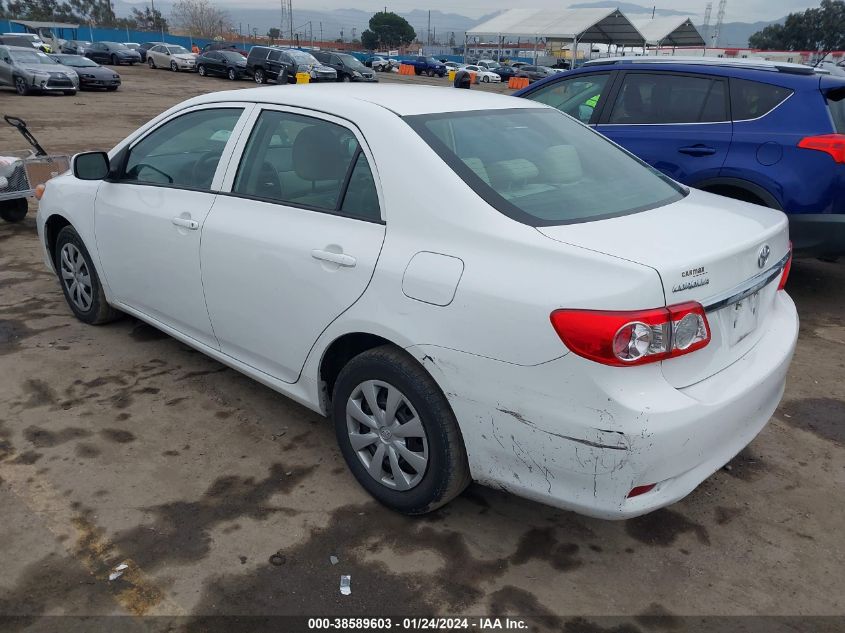 2013 TOYOTA COROLLA L - 2T1BU4EEXDC108517