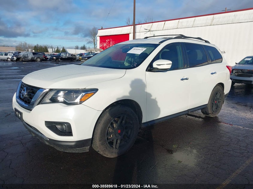 VIN 5N1DR2MN8HC676677 2017 NISSAN PATHFINDER SV