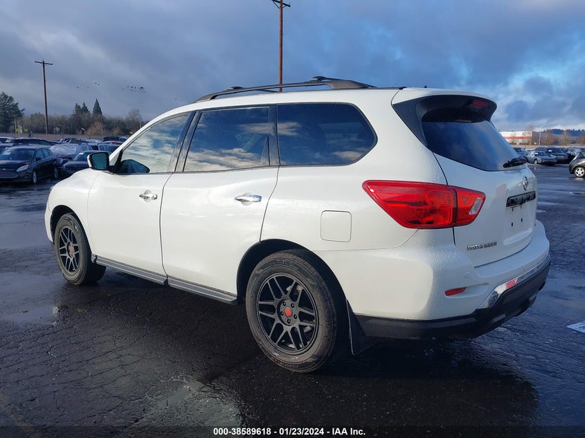 VIN 5N1DR2MN8HC676677 2017 NISSAN PATHFINDER SV