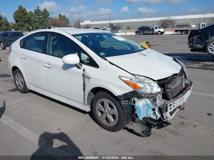 2013 TOYOTA PRIUS FOUR - JTDKN3DU7D0345699