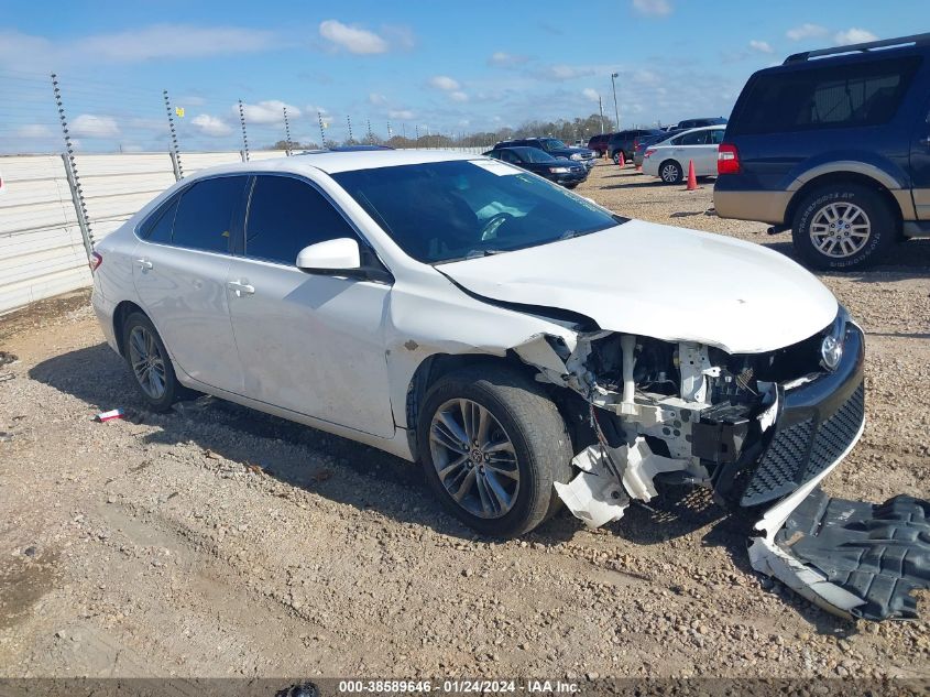 2015 TOYOTA CAMRY SE - 4T1BF1FK5FU926817