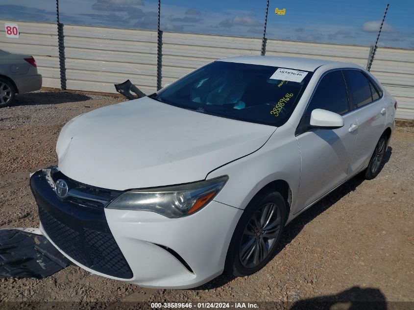 2015 TOYOTA CAMRY SE - 4T1BF1FK5FU926817