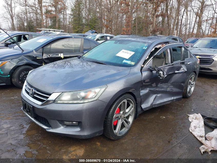 2014 HONDA ACCORD EX-L V-6 - 1HGCR3F83EA009389