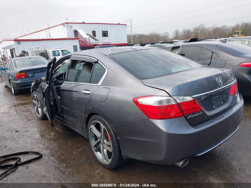 2014 HONDA ACCORD EX-L V-6 - 1HGCR3F83EA009389