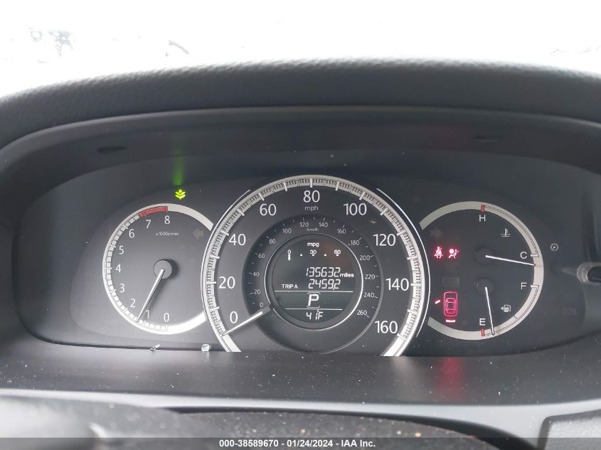 2014 HONDA ACCORD EX-L V-6 - 1HGCR3F83EA009389