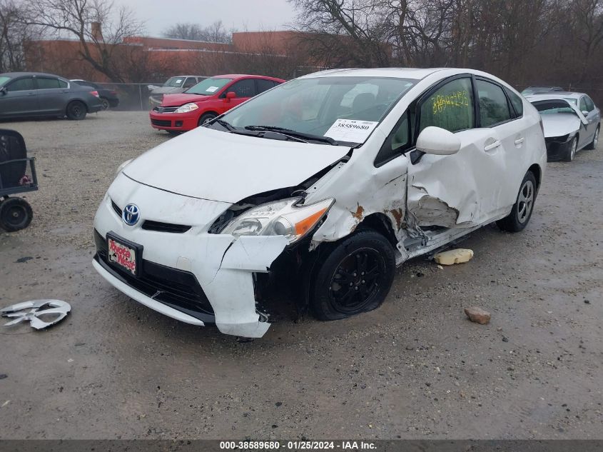 2013 TOYOTA PRIUS - JTDKN3DUXD1723685