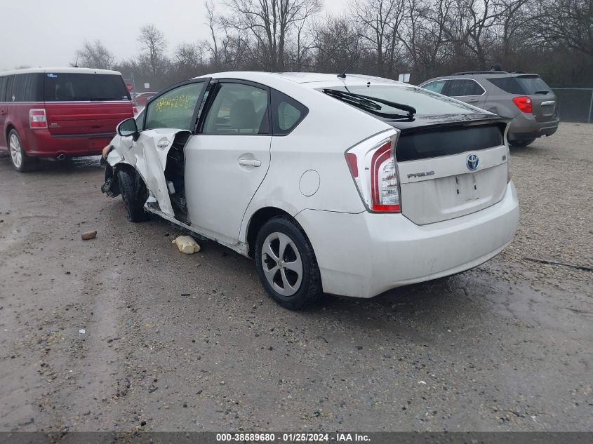 2013 TOYOTA PRIUS - JTDKN3DUXD1723685