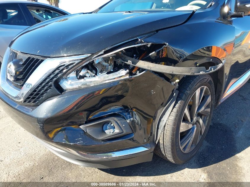 2015 NISSAN MURANO PLATINUM - 5N1AZ2MH4FN234946