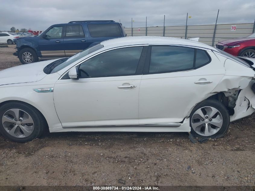 2015 KIA OPTIMA HYBRID - KNAGM4AD5F5089956