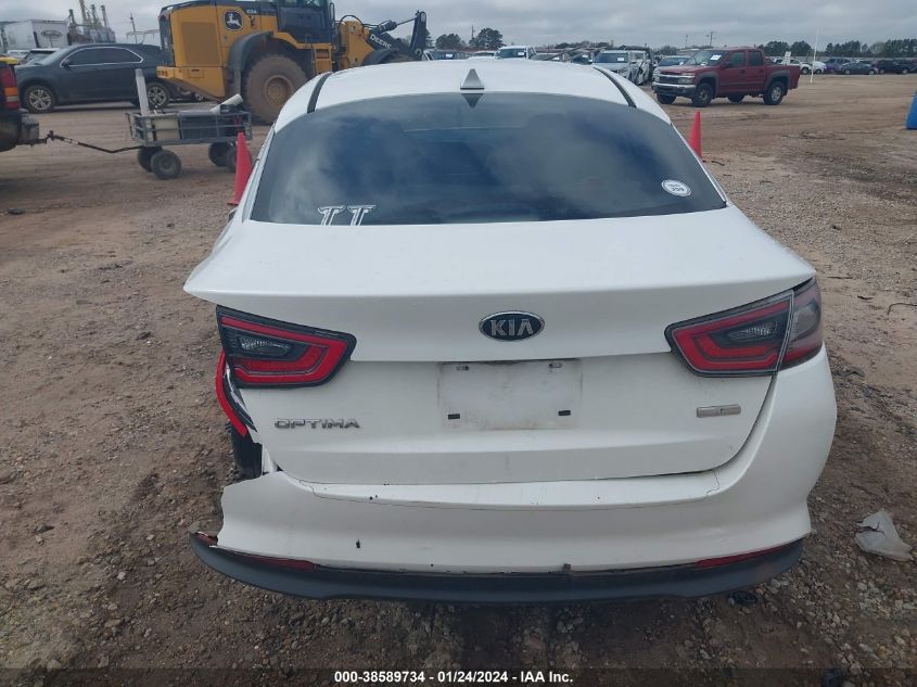 2015 KIA OPTIMA HYBRID - KNAGM4AD5F5089956