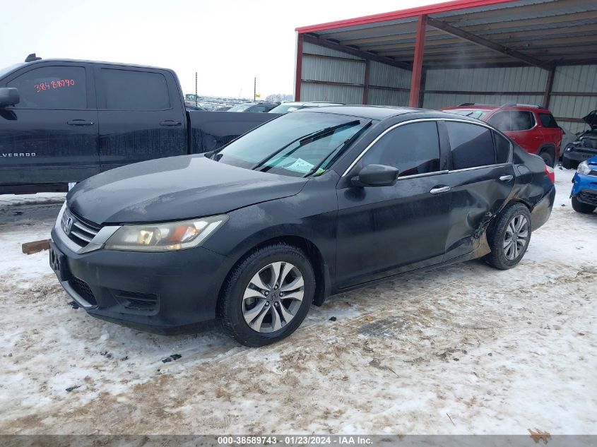 2013 HONDA ACCORD LX - 1HGCR2F34DA255851