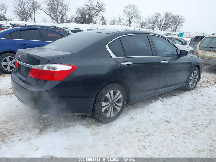 2013 HONDA ACCORD LX - 1HGCR2F34DA255851