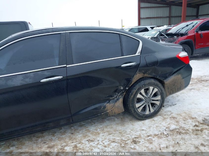 2013 HONDA ACCORD LX - 1HGCR2F34DA255851