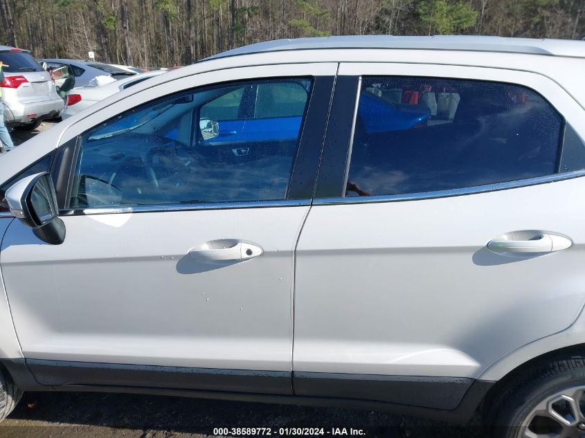 2020 FORD ECOSPORT TITANIUM - MAJ3S2KE9LC334337
