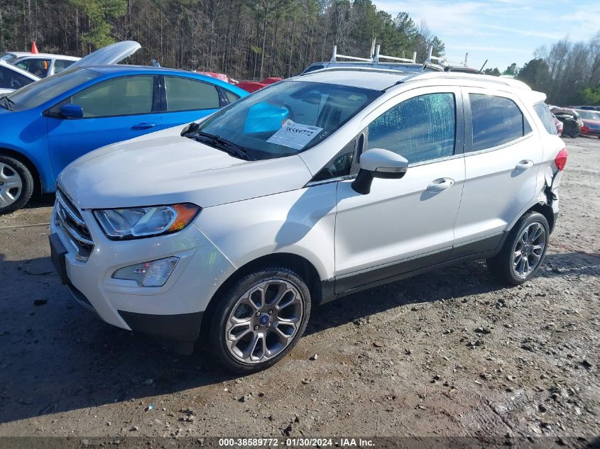 2020 FORD ECOSPORT TITANIUM - MAJ3S2KE9LC334337