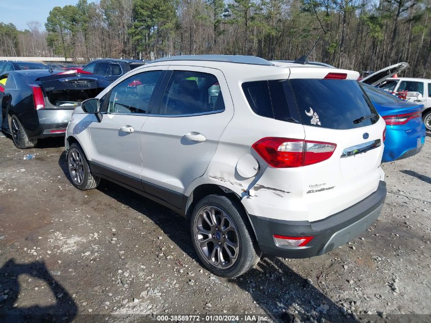 2020 FORD ECOSPORT TITANIUM - MAJ3S2KE9LC334337