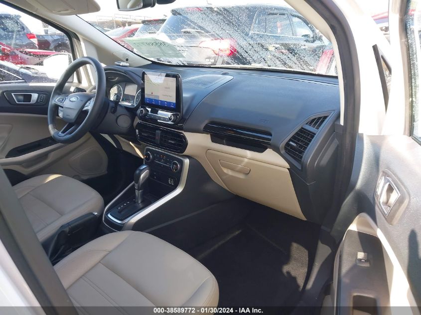 2020 FORD ECOSPORT TITANIUM - MAJ3S2KE9LC334337