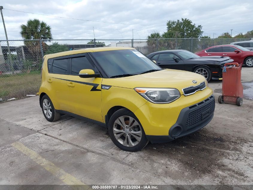 2014 KIA SOUL + - KNDJP3A54E7103917