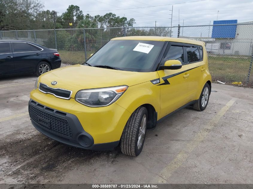 2014 KIA SOUL + - KNDJP3A54E7103917